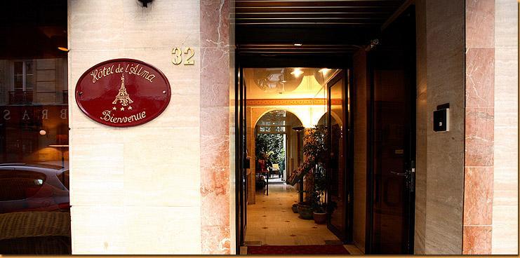 Hotel De L'Alma By Malone Paris Bagian luar foto
